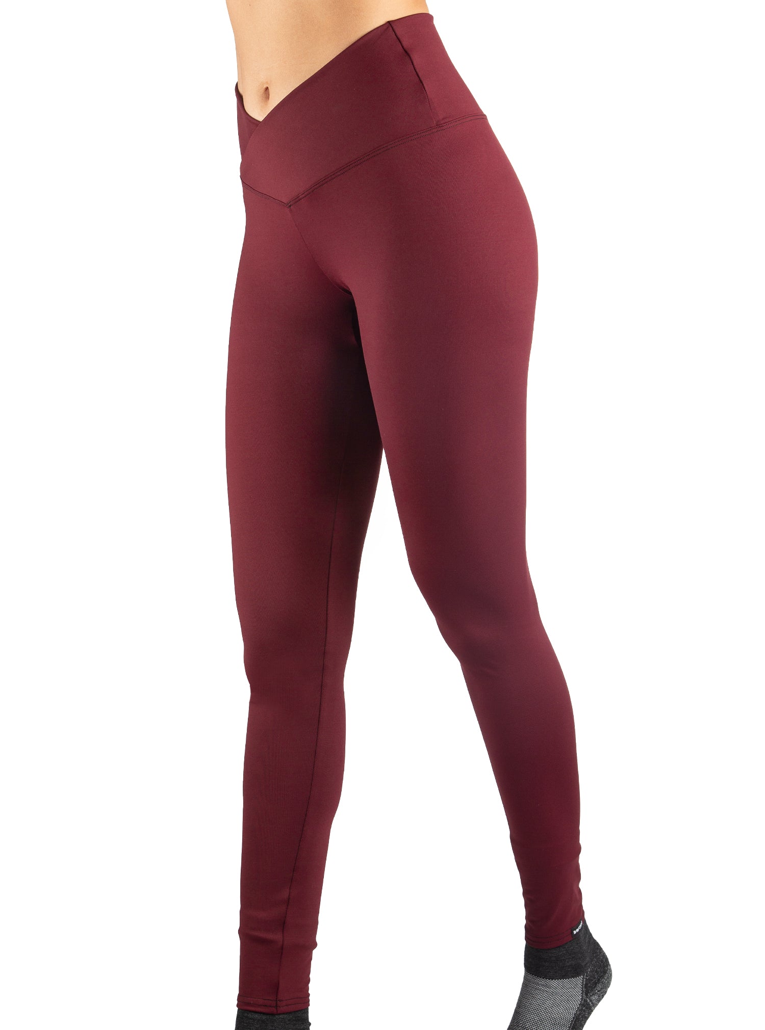 Brick Cross Over Waistband Legging by WSI Sportswear