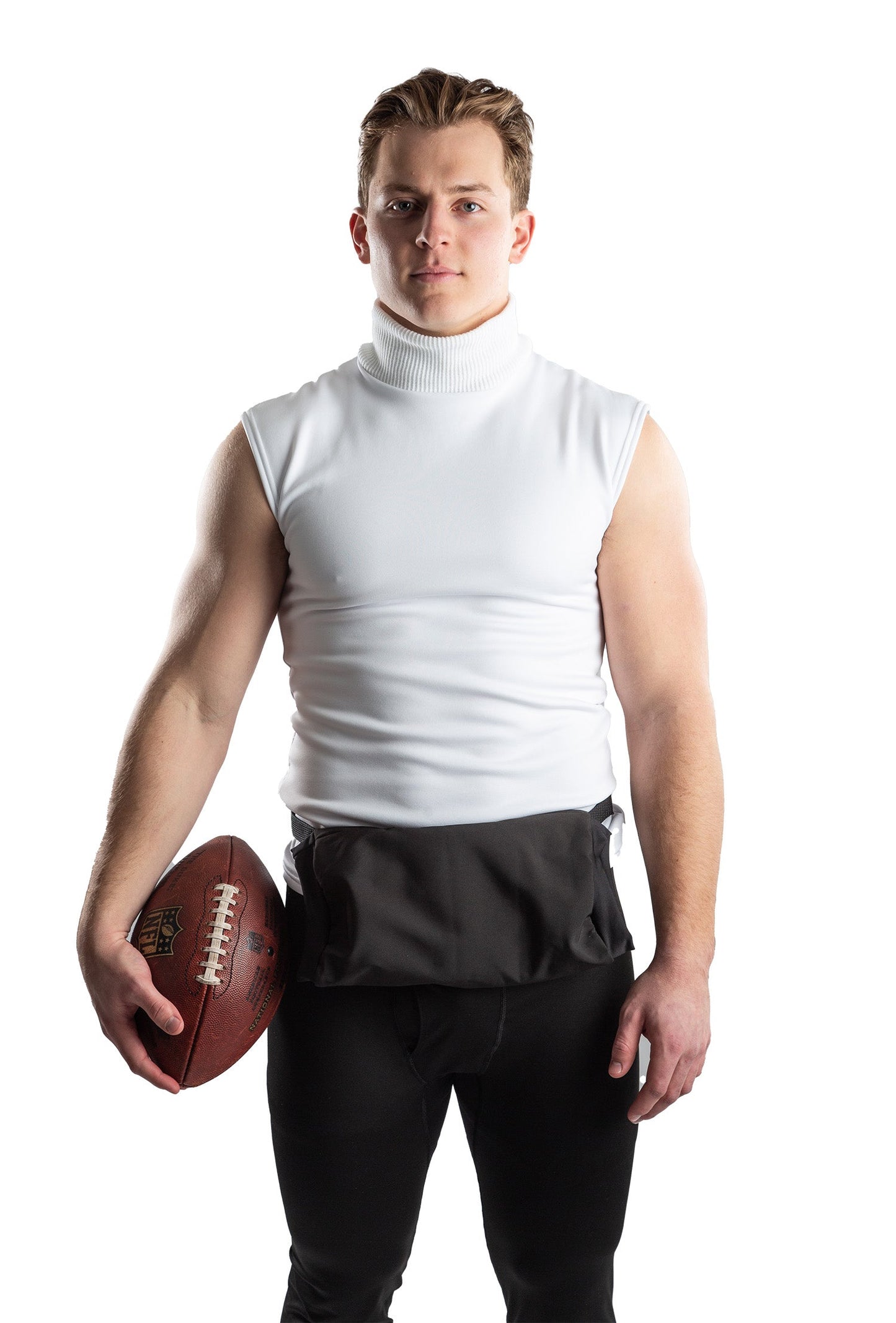 PolarWikMax™ Sleeveless Shirt Turtle Neck Ribbed Collar by WSI Sportswear, alternate view 2