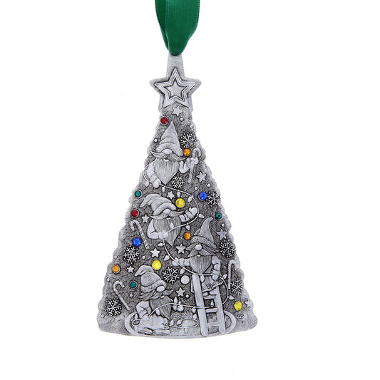 Merry Gnome Helper Ornament by Wendell August Forge
