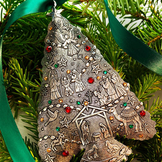 O Holy Night Christmas Tree (Aluminum) by Wendell August Forge