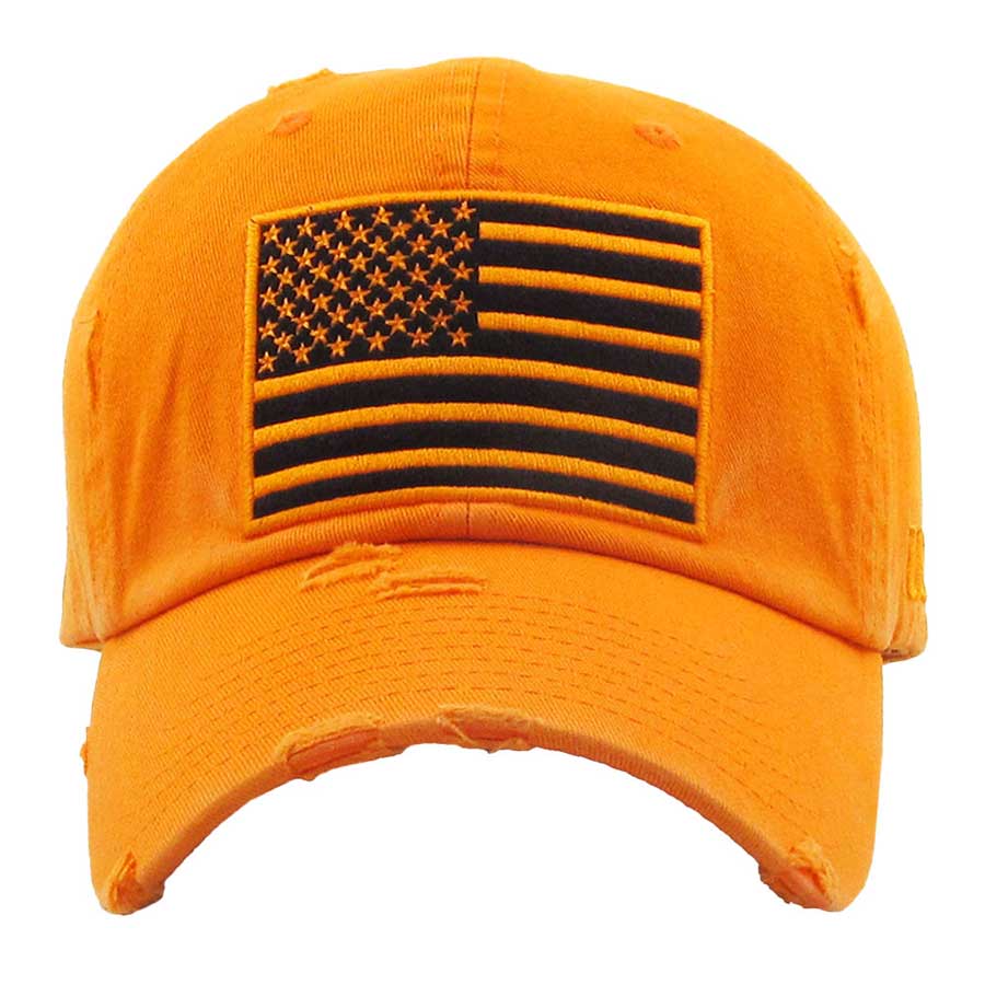 American USA Flag Vintage Baseball Cap — Madeline Love