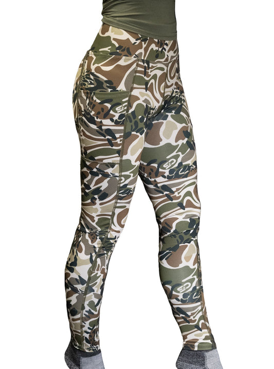 Wide Waistband Prym1 Woods Pocketed Legging by WSI Sportswear