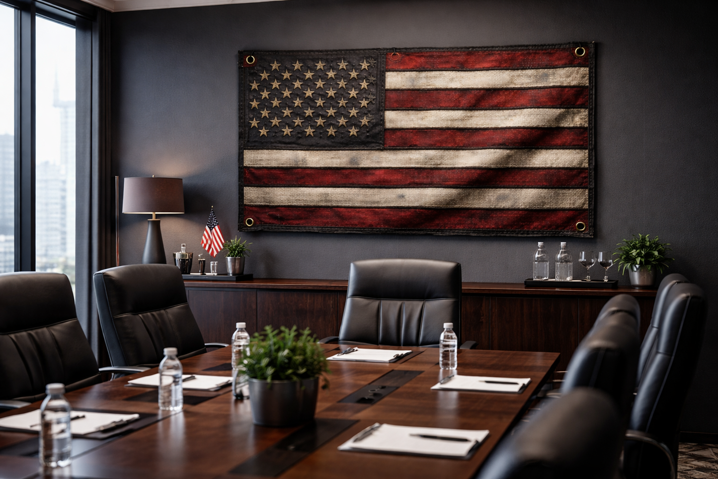 American Flag Fire Hose Wallet – Waterproof USA Made | Shop250