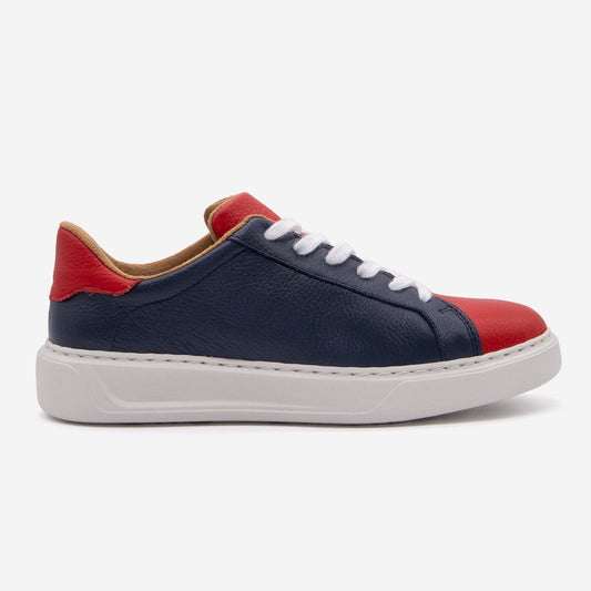 BLKSWN Heritage Gameday Sneakers – Navy Red – Made in USA