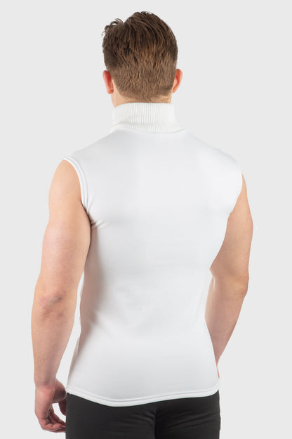 PolarWikMax™ Sleeveless Shirt Turtle Neck Ribbed Collar by WSI Sportswear, alternate view 3