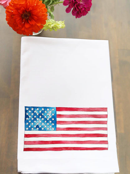 American Flag Kitchen Towel