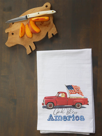 God Bless America Kitchen Towel