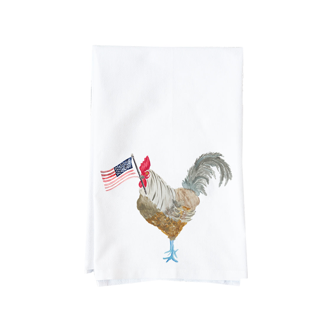 Patriotic Rooster Kitchen Towel
