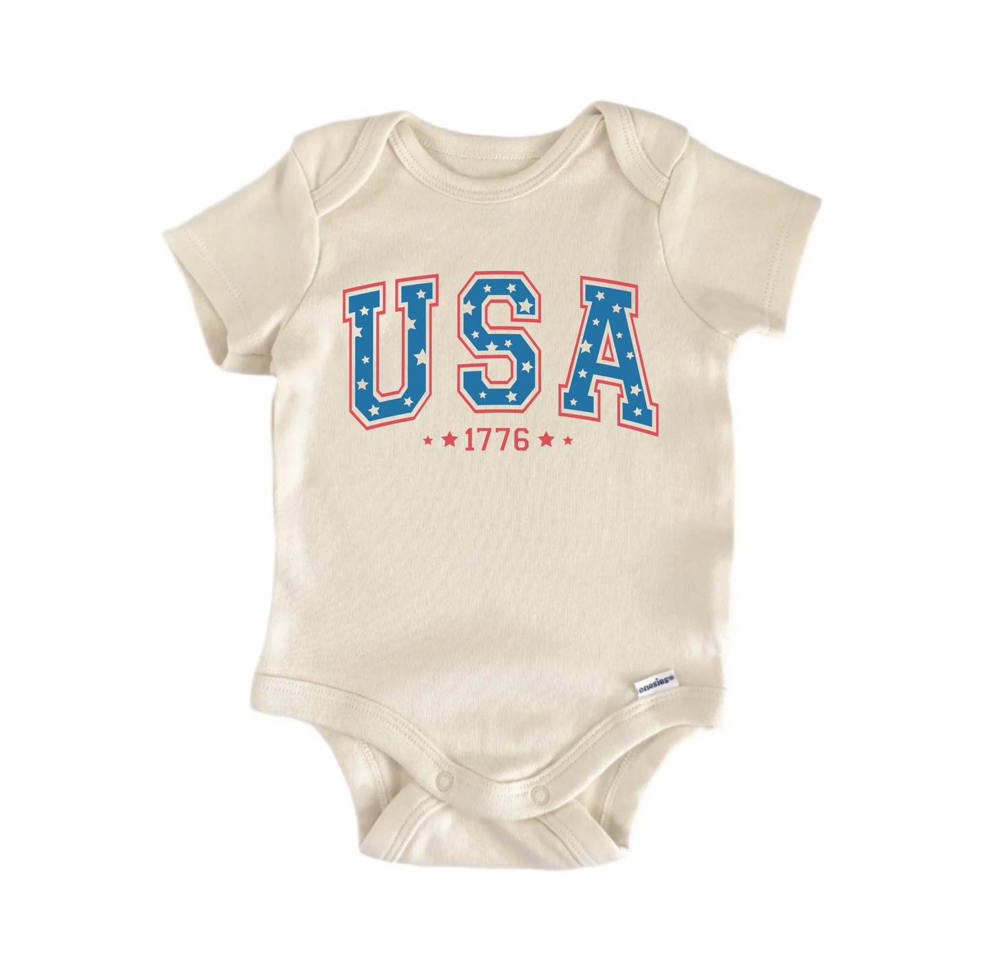 Usa July 4th - Baby Boy Girl Clothes Infant Bodysuit Funny Cute
