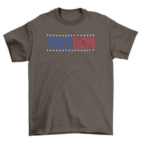 American flag symbolism freedom t-shirt