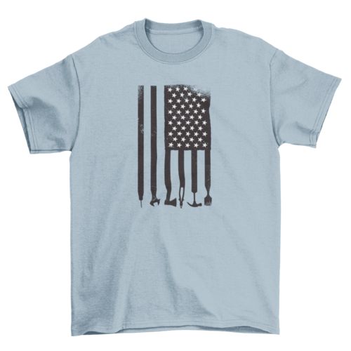 Tools USA Flag T-shirt