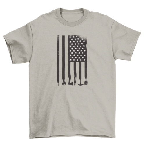 Tools USA Flag T-shirt
