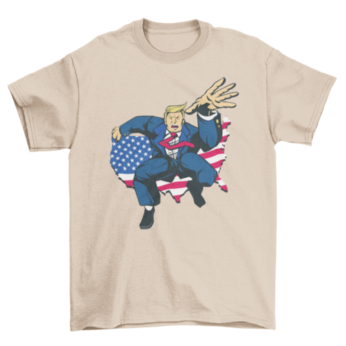 Comic trump t-shirt