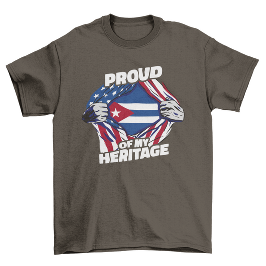 American-Cuban t-shirt