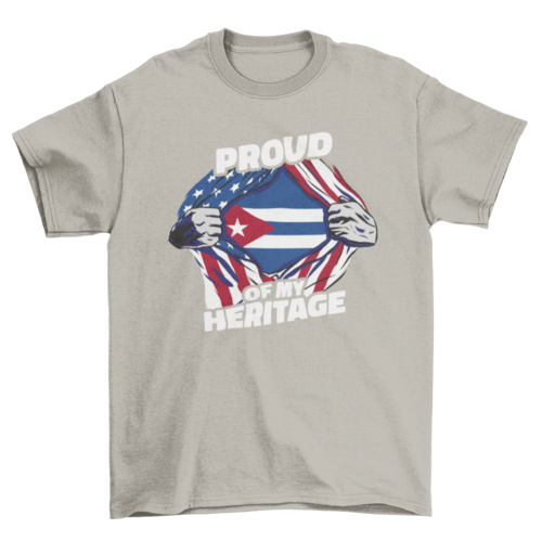 American-Cuban t-shirt