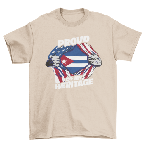 American-Cuban t-shirt