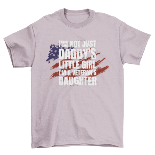 Veteran's daughter t-shirt