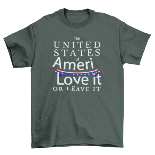 USA love t-shirt