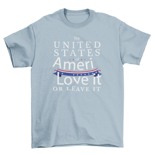 USA love t-shirt