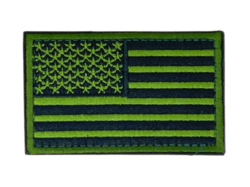 JupiterGear Tactical USA Flag Patch with Detachable Backing