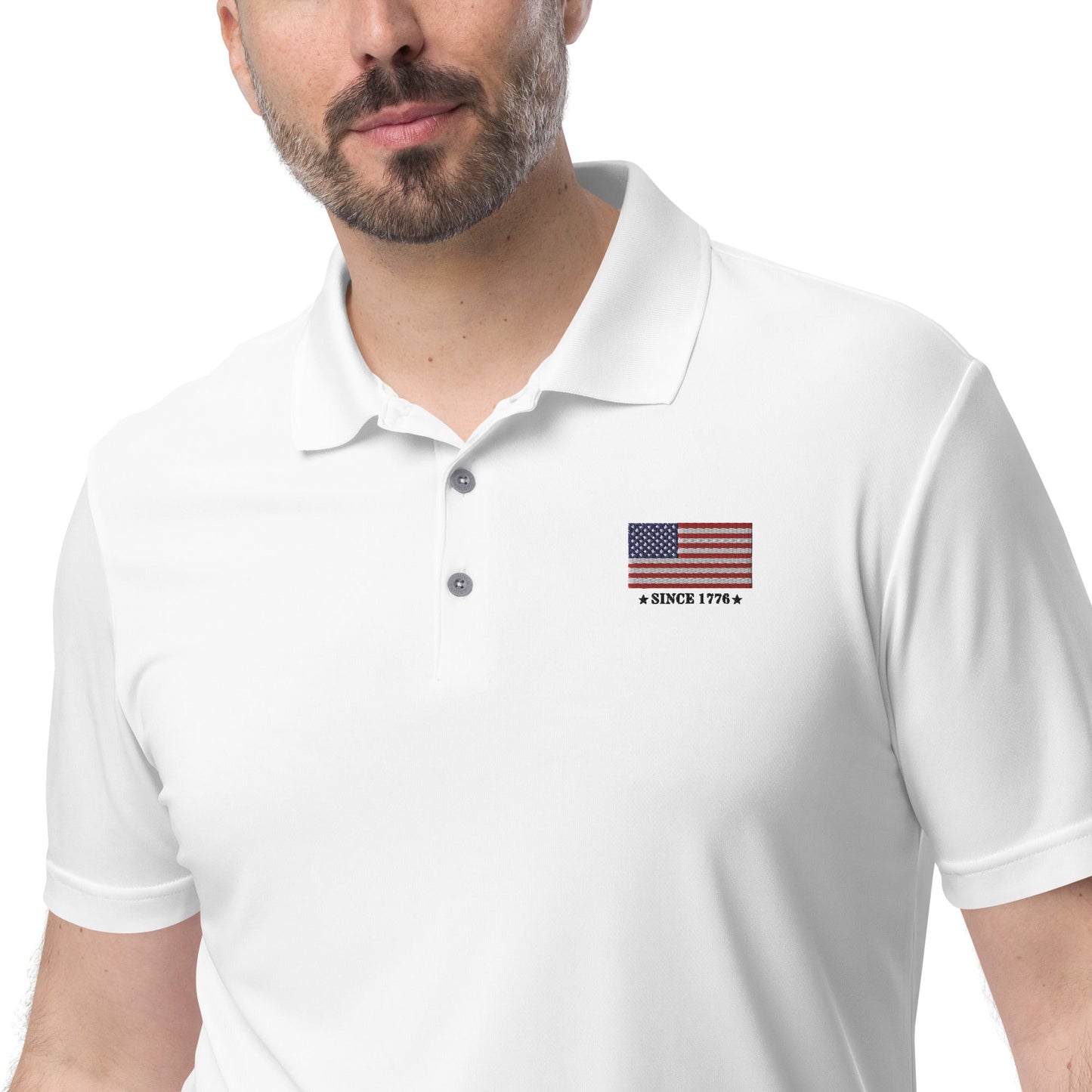 Est. 1776 Patriotic Polo - Walton & Johnson | Shop250America