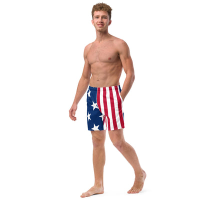 Men's American Flag Swim Trunks | Shop250America