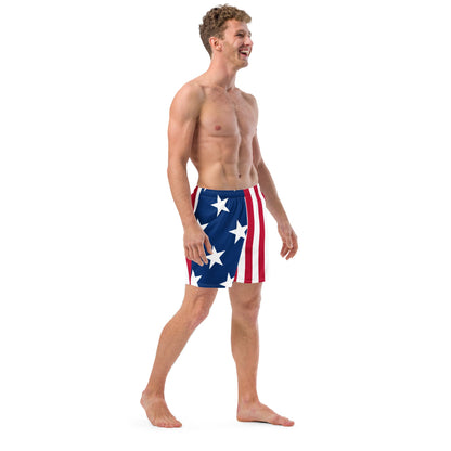 Men's American Flag Swim Trunks | Shop250America