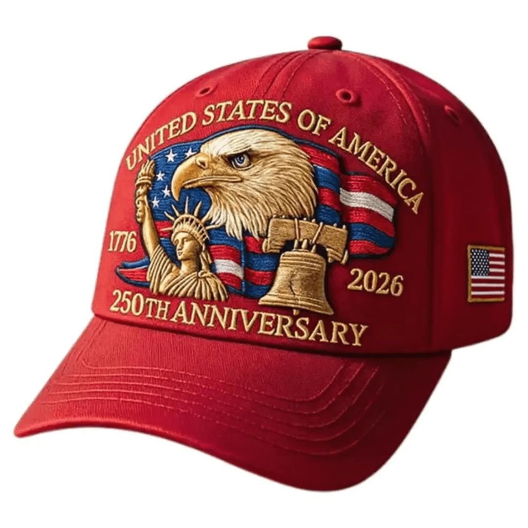 America 250th 1776–2026 Commemorative Hat – Limited Patriotic Edition