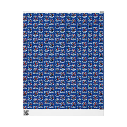America 250th Anniversary Freedom Custom Wrapping Paper Roll
