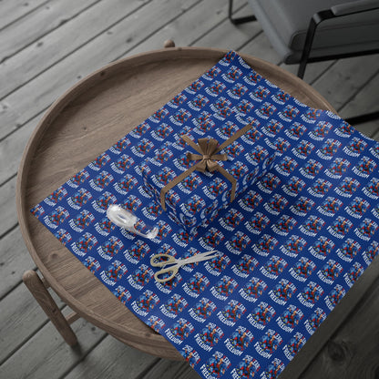 America 250th Anniversary Freedom Custom Wrapping Paper Roll