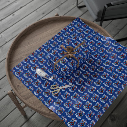America 250th Anniversary Freedom Custom Wrapping Paper Roll