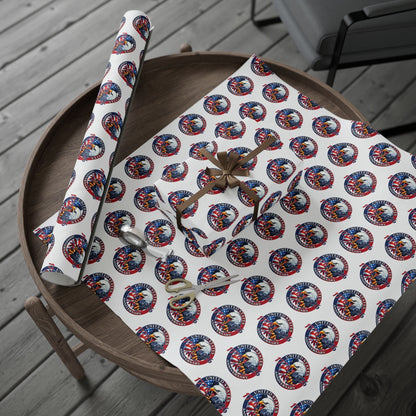 America 250th Anniversary Patriotic Custom Wrapping Paper Roll – 1776–2026 Edition