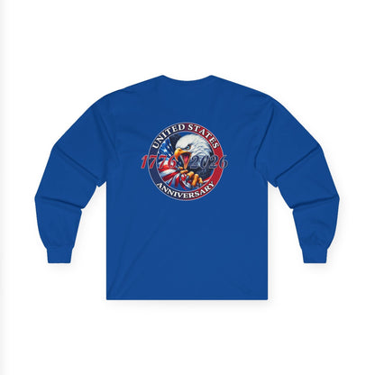 America 250th Anniversary Patriotic Long Sleeve T-Shirt – 1776–2026 Edition