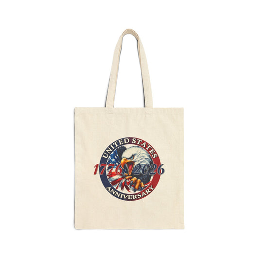 America 250th Anniversary Patriotic Tote Bag – 1776–2026 Edition