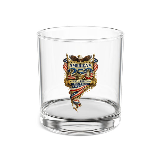 America’s 250 Years of Freedom Eagle Legacy Glass — Patriotic 1776–2026 Commemorative Edition