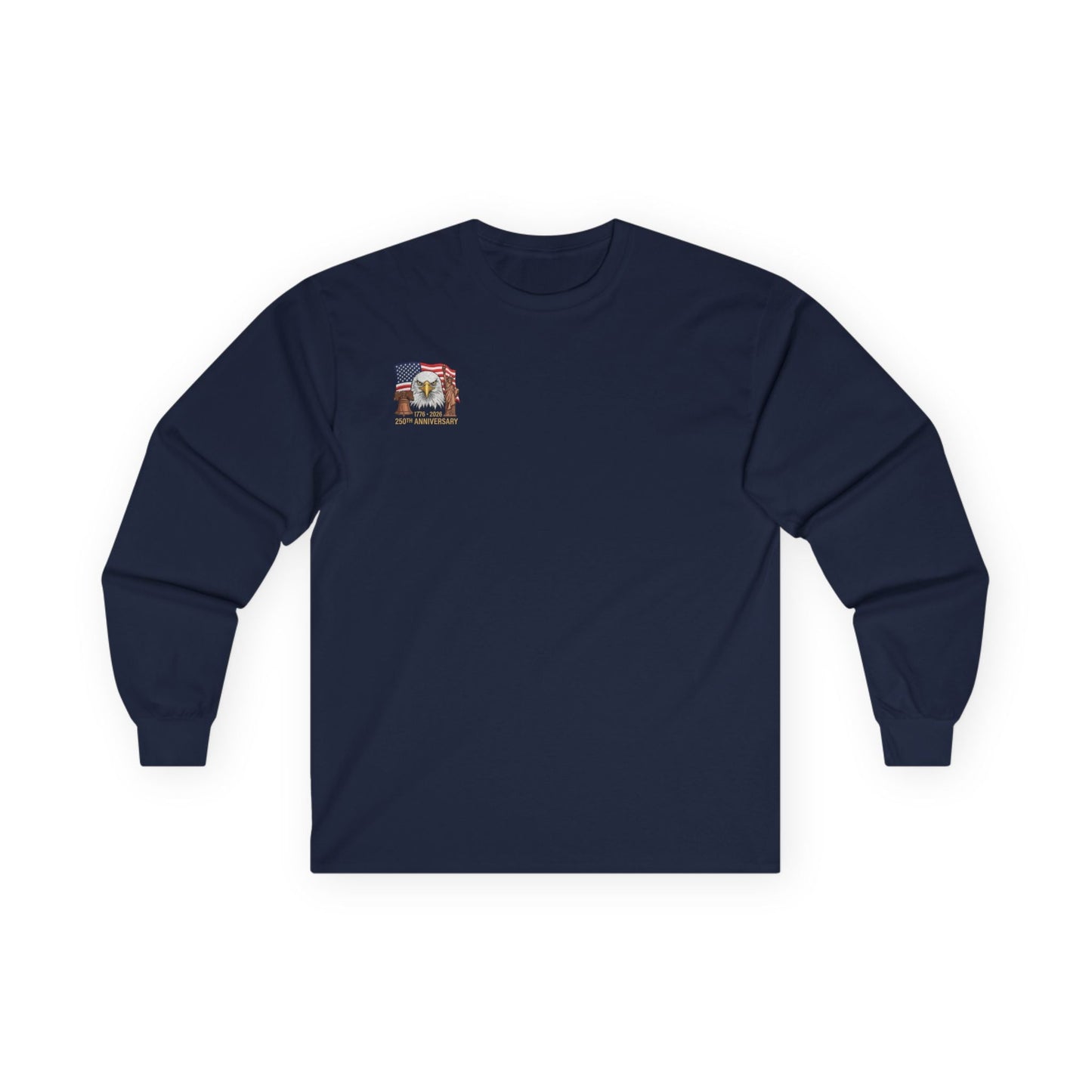 America’s 250th Anniversary Heritage Long-Sleeve T-Shirt – 1776–2026 Edition