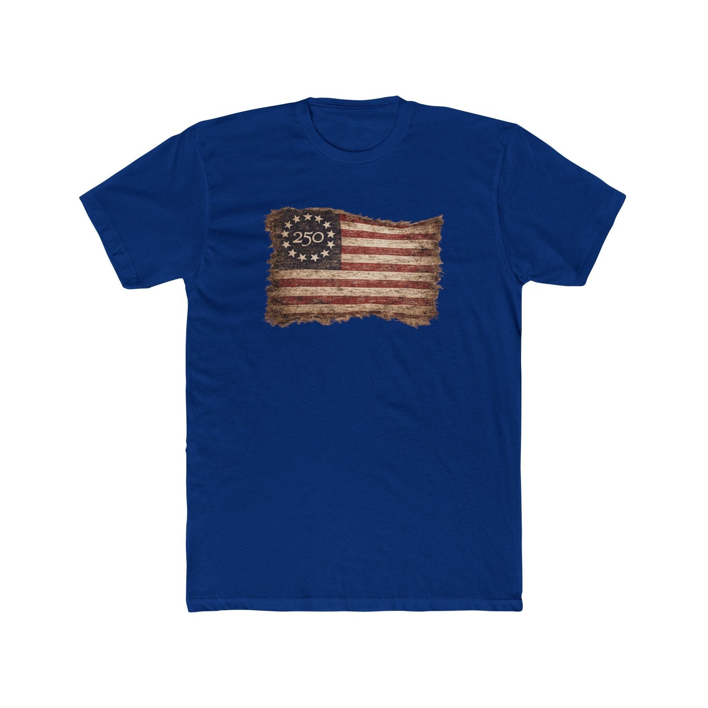 America's 250th Anniversary Vintage Betsy Ross Flag Edition T-Shirt