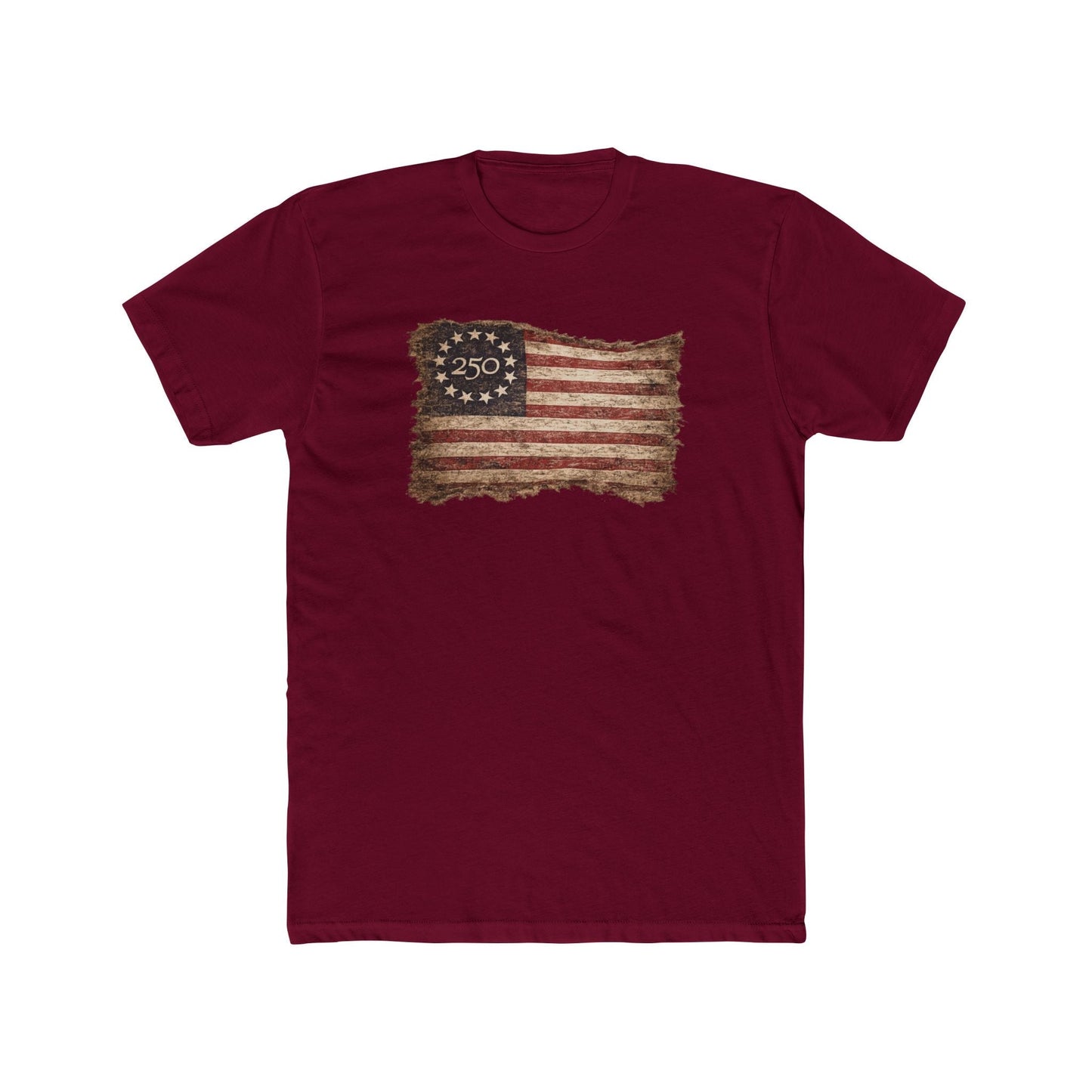 America's 250th Anniversary Vintage Betsy Ross Flag Edition T-Shirt