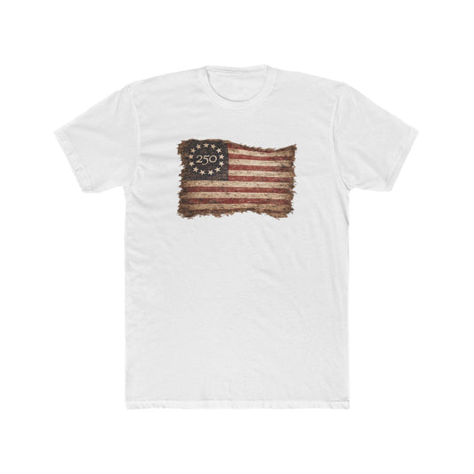 America's 250th Anniversary Vintage Betsy Ross Flag Edition T-Shirt