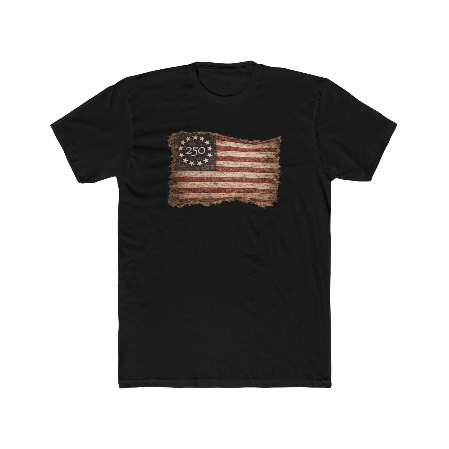 America's 250th Anniversary Vintage Betsy Ross Flag Edition T-Shirt