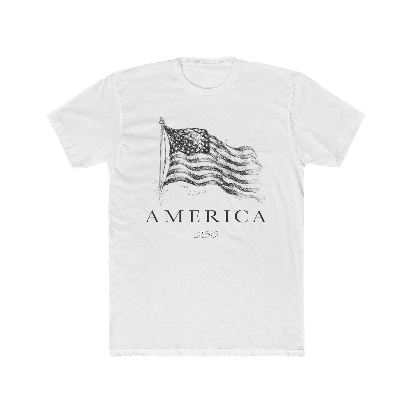 America's 250th Anniversary Vintage Flag T‑Shirt (Patriotic USA Edition)