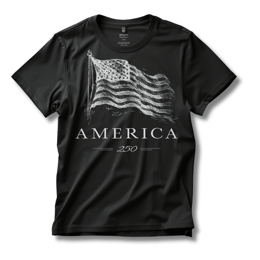 America's 250th Anniversary Vintage Flag T‑Shirt (Patriotic USA Edition)