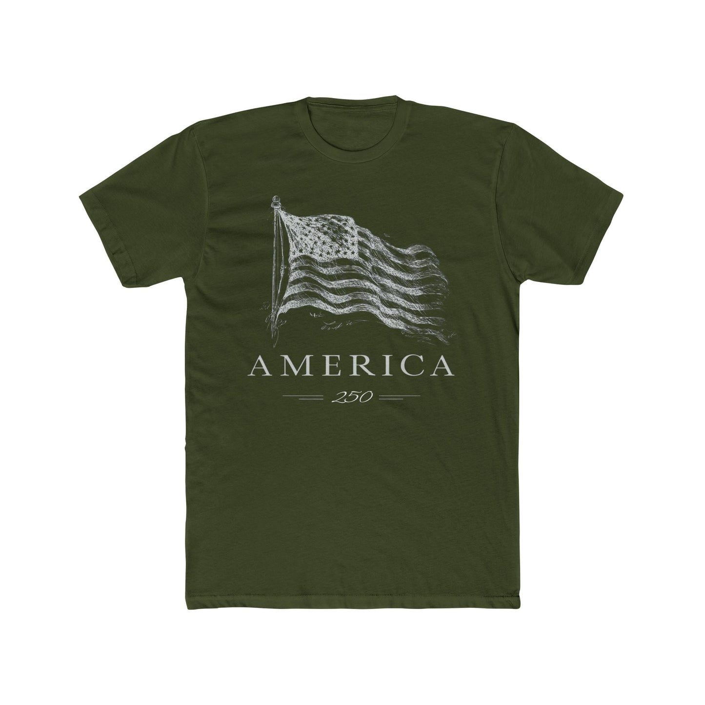America's 250th Anniversary Vintage Flag T‑Shirt (Patriotic USA Edition)