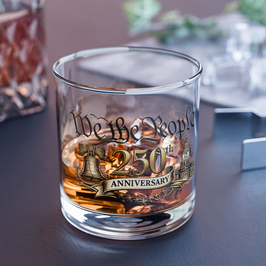 America's 250th Anniversary "We the People" Glass — Commemorative Liberty Edition