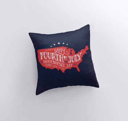 Fourth of July | Pillow Cover | Memorial Gift | Thank You Gift | Home