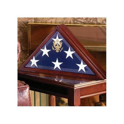 Burial Display Flag, Large Coffin Flag display case