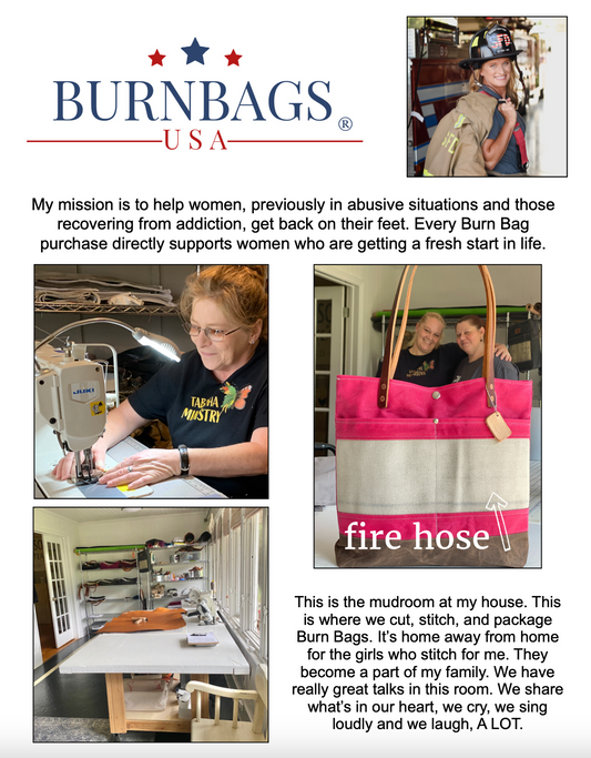 America Celebrates 250- Fire Hose Clutch
