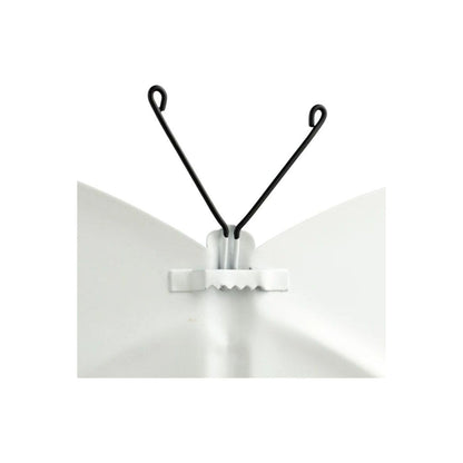 13.5" Metal Embossed Butterfly: Patriotic RWB