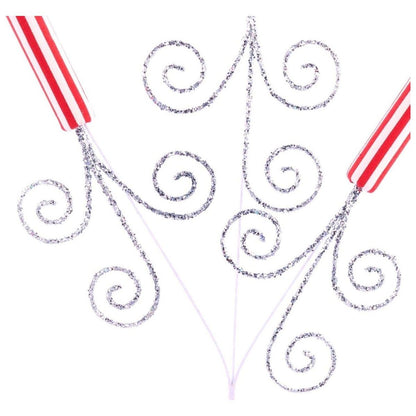 26" Patriotic Lit Firecracker Spray