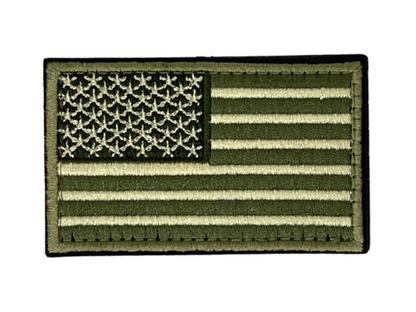 JupiterGear Tactical USA Flag Patch with Detachable Backing